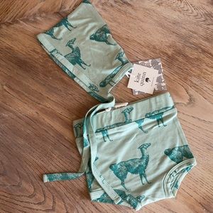 Adorable Organic Kate Quinn Retro Llamas Bamboo